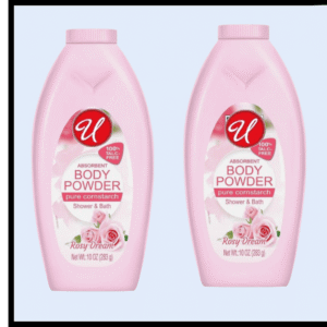 P4-5471 BODY POWDER ROSE  10oz P/6 ($1.45=Ea)