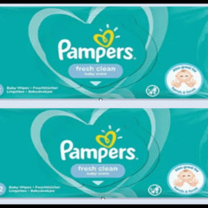 H5-1517 Pampers Wipes Fresh Clean P/12 ($1.85=ea)
