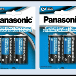 X9-1005 BATTERY PANASONIC C SET 2 P/12 ($1.30=ea)