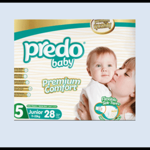 G3-4028 PREDO BABY DIAPER SIZE #5 P/4 (7.95$Ea)