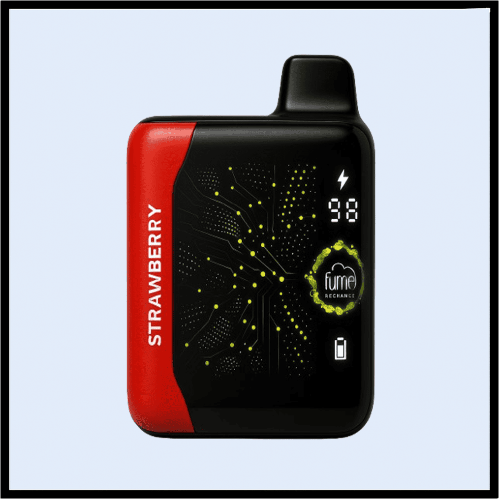 X1-2010 FUME PRO STRAWBERRY BANANA 30000 PUFFS P/5 (13.60$Ea)