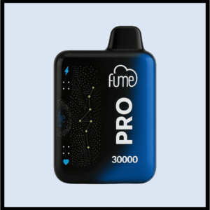 X1-2002 FUME PRO BLUE RAZZ ICE 30000 PUFFS P/5 (13.60$Ea)