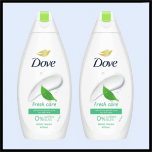 T9-1030 DOVE BODY WASH FRESH CARE 450ml P/6 (4.15$Ea)