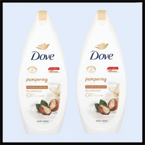 T9-1034 DOVE BODY WASH SHEA BUTTER 450ml P/6 (4.15$Ea)