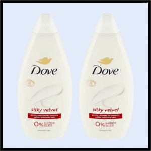 T9-1033 DOVE BODY WASH SILKY VELVET 450ml P/6 (4.15$Ea)