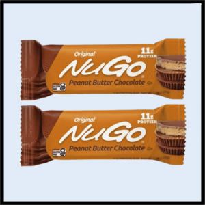 B3-3042  NUGO PEANUT BUTTER 11GR PROTEINA P/15 (1.25$Ea)