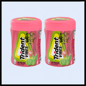 A7-3040 TRIDENT WATERMELON VIBES 40 PIECES GUM P/4 (5.23$Ea)