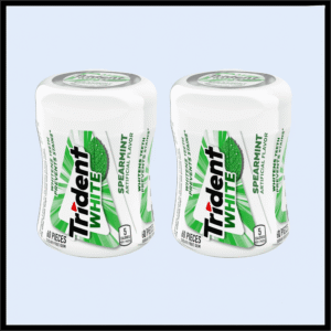 A7-3213 TRIDENT SPEARMINT 60 PIECES GUM P/4 (5.15$Ea)