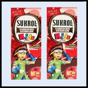 H1-5190 SUKROL KIDS CHERRY 8oz P/6 (7.55$Ea)