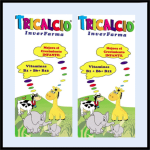 H4-1213 TRICALCIO VITAMINAS 380ml P/6 (13.25$Ea)