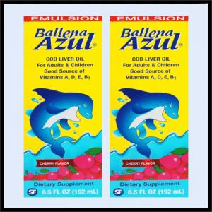 H4-0584 BALLENA AZUL ORANGE 6.5oz P/6 (3.60$Ea)