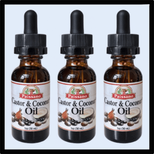 E5-3080 CASTOR & COCONUT OIL 1oz P/6 (2.35$Ea)