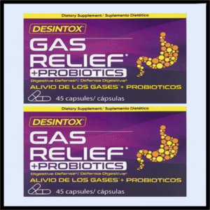 F2-3530 GAS RELIEF PROBIOTICS 45CAPS P/6 (6.55$Ea)