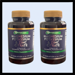 E4-2050 MAGNESIUM, POTASSIUM & ZINC 0.24 oz P/6 (9.25$Ea)