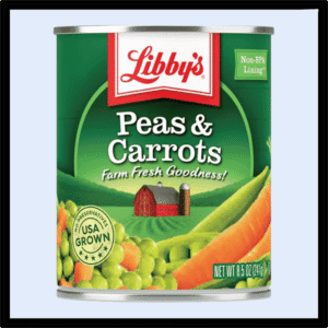 L7-3135 LIBBY'S PEAS & CARROTS 8oz P/12 (1.25$Ea)