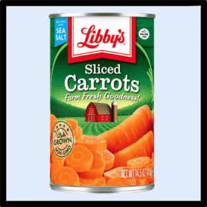 LIBBY'S SLICED CARROTS 15 OZ wholesaler mega star