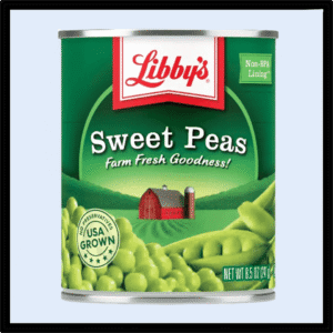 L7-3138 LIBBY'S SWEET PEAS 8oz P/12 (1.25$Ea)