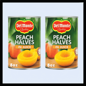 K1-5211 PEACH HALVES 8oz P/12 (1.95$Ea)