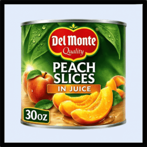 K1-5213 PEACH SLICES 30oz P/12 (3.85$Ea)