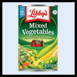 L7-3136 LIBBY'S MIXED VEGETABLES 15oz P/12 (2.25$Ea)