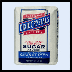 PURE CANE DIXIE CRYSTALS 4 LB WHOLESALER