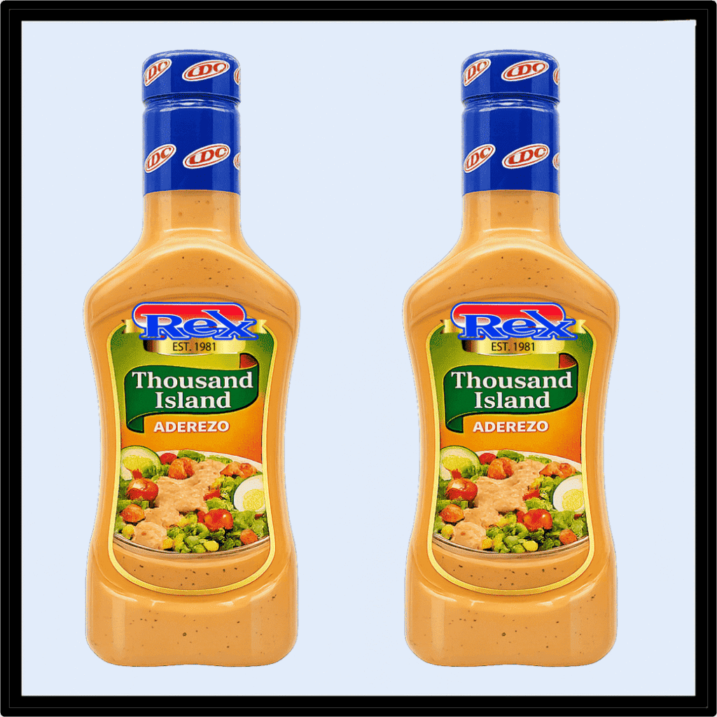 THOUSAND ISLAND DRESSING ADEREZO MARCA REX