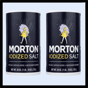 K6-1254 MORTON IODIZED SALT 26oz P/24 (2.10$Ea)