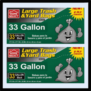 LARGE TRASH & YARD BAGS MARCA HOME SELECT WHOLESALER