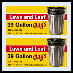 LAWN and LEAF 39 GALLON 40 BAGS WHOLESALER