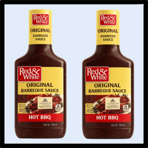 hot barbecue sauce red & white WHOLESALER