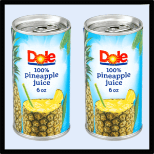 dole pineapple 6 oz WHOLESALER