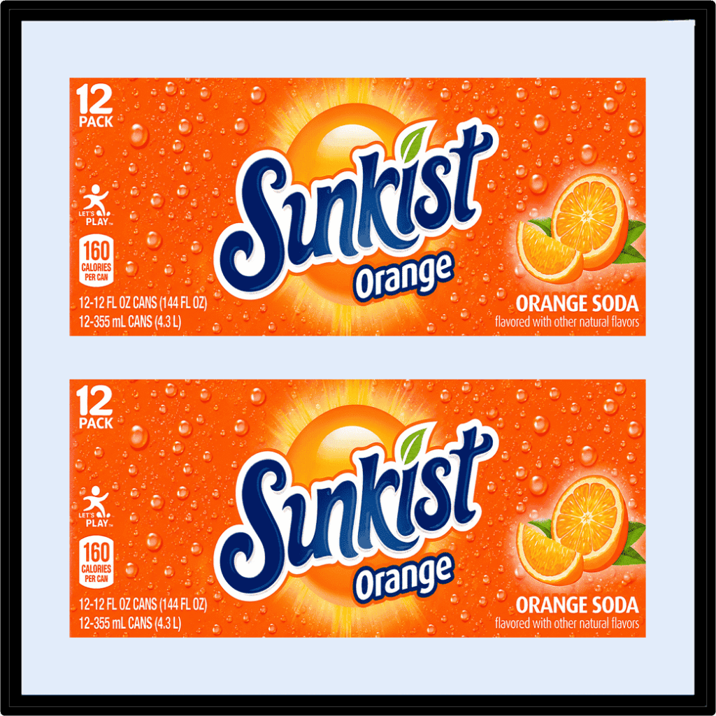 sunkist orange soda pack WHOLESALER