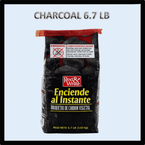 CARBON CHARCOAL RED & WHITE 6.7 LB wholesaler