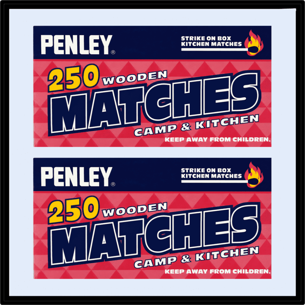 PENLEY WOODEN MATCHES LARGE WHOLESALER