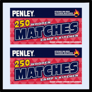 PENLEY WOODEN MATCHES LARGE WHOLESALER